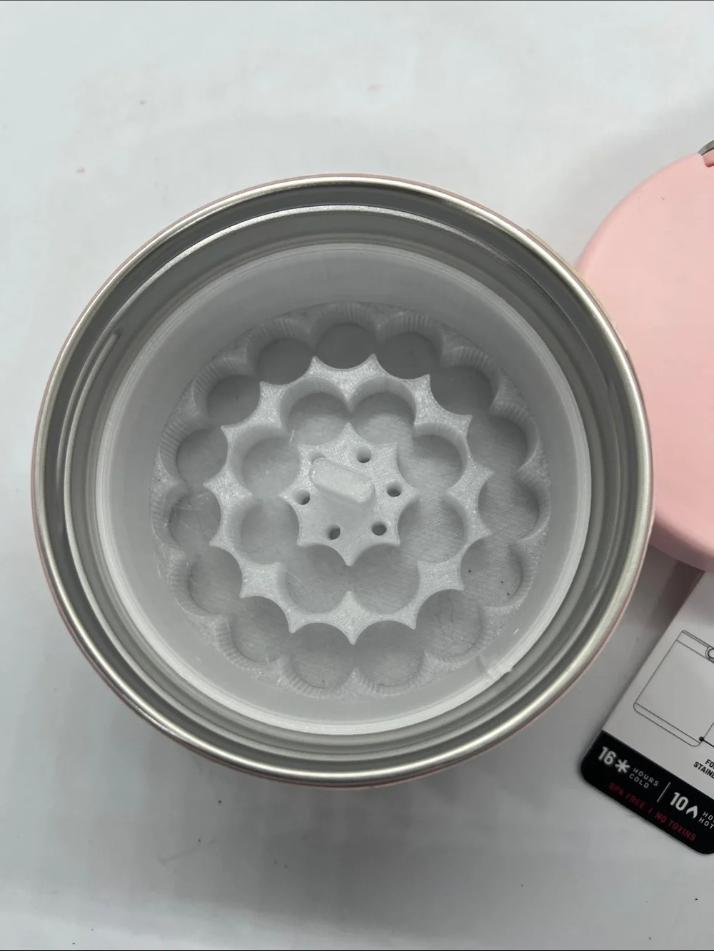 Hydrapeak Food Jar Insulated Stainless Steel Plus Peptide Storage Container NWT